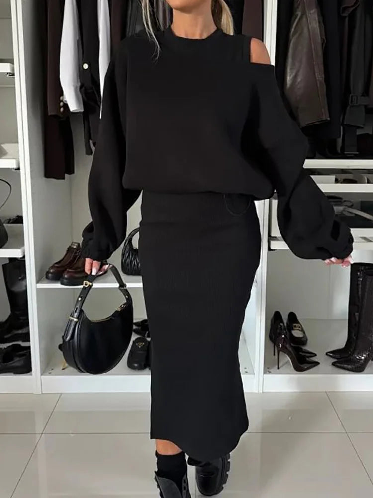 Conjunto Aurora Chic – Casaco Elegante + Vestido