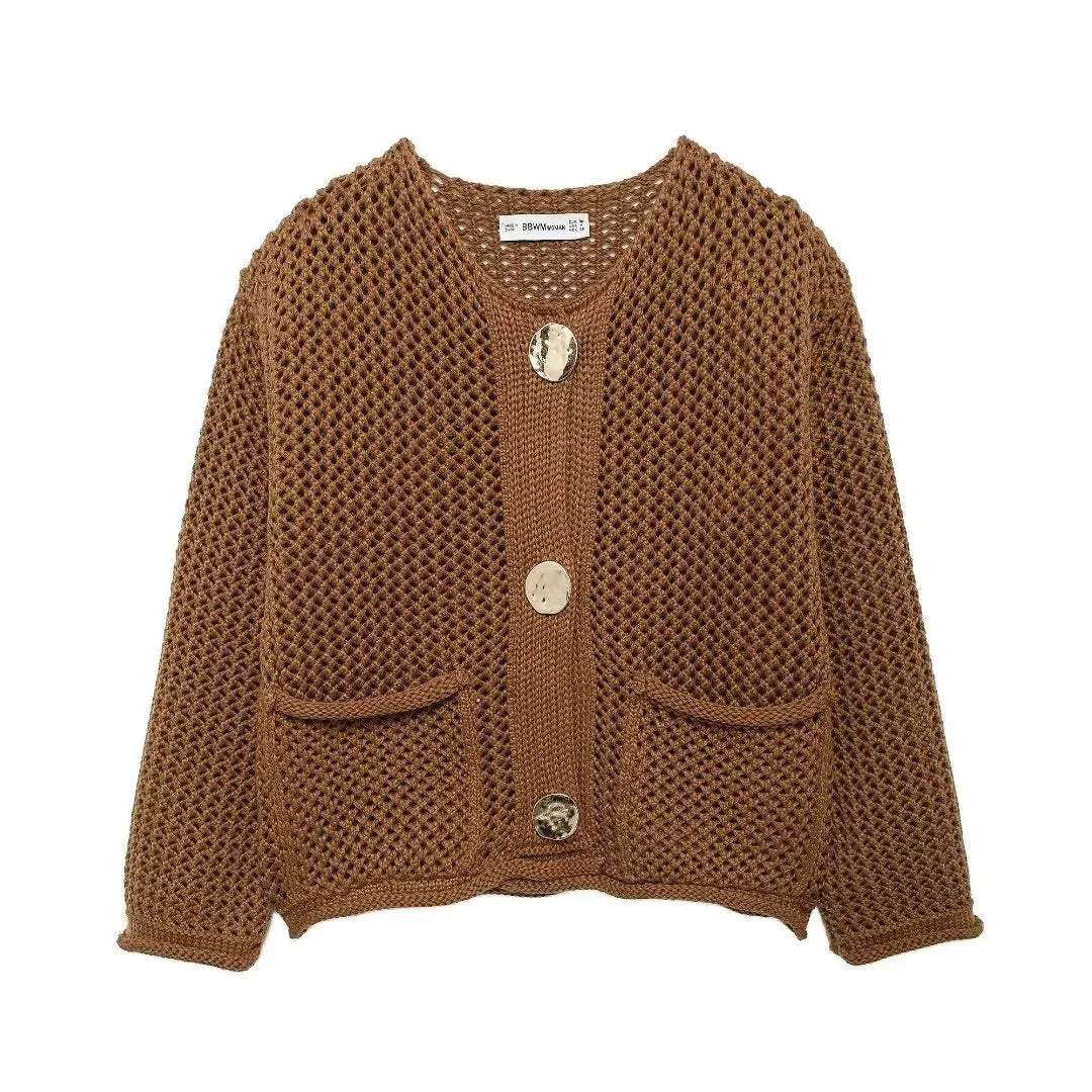 Cardigan Verona – ElegânciaAtemporal em Tricot Fino