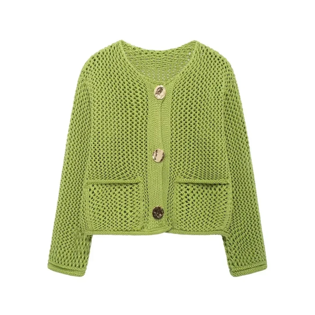 Cardigan Verona – ElegânciaAtemporal em Tricot Fino