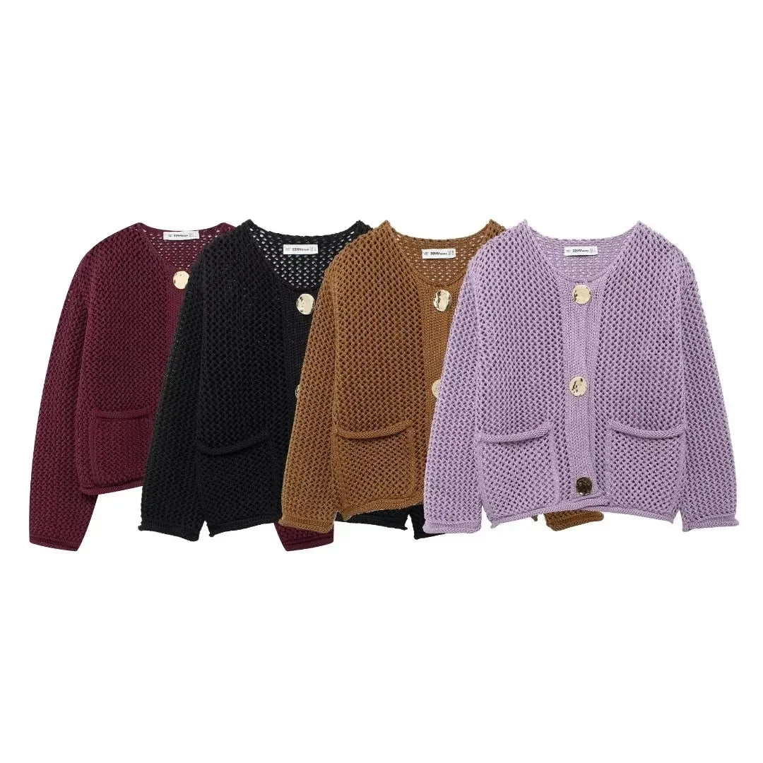 Cardigan Verona – ElegânciaAtemporal em Tricot Fino