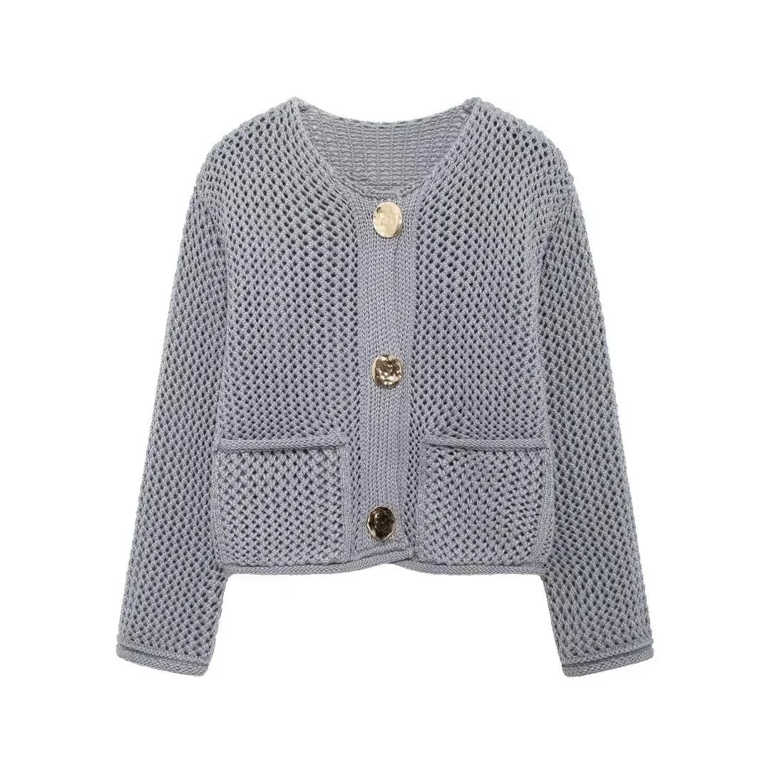 Cardigan Verona – ElegânciaAtemporal em Tricot Fino