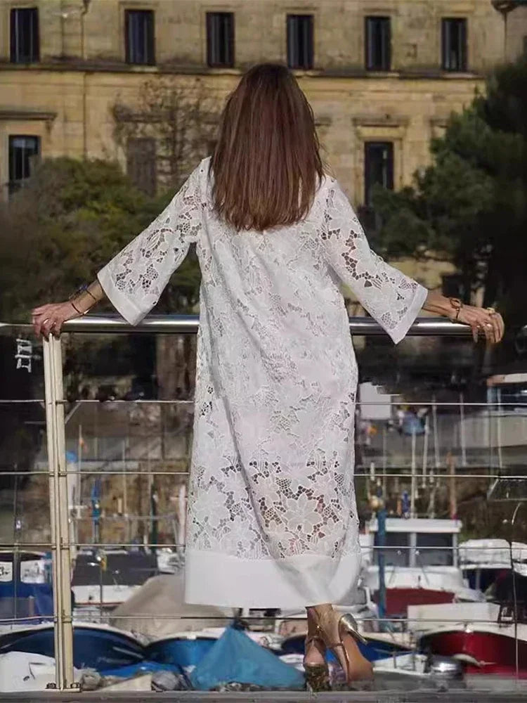 Vestido Elisa – Elegância Europeia e Caimento Impecável