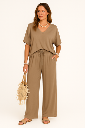 Conjunto Feminino de Verão – 2 Peças