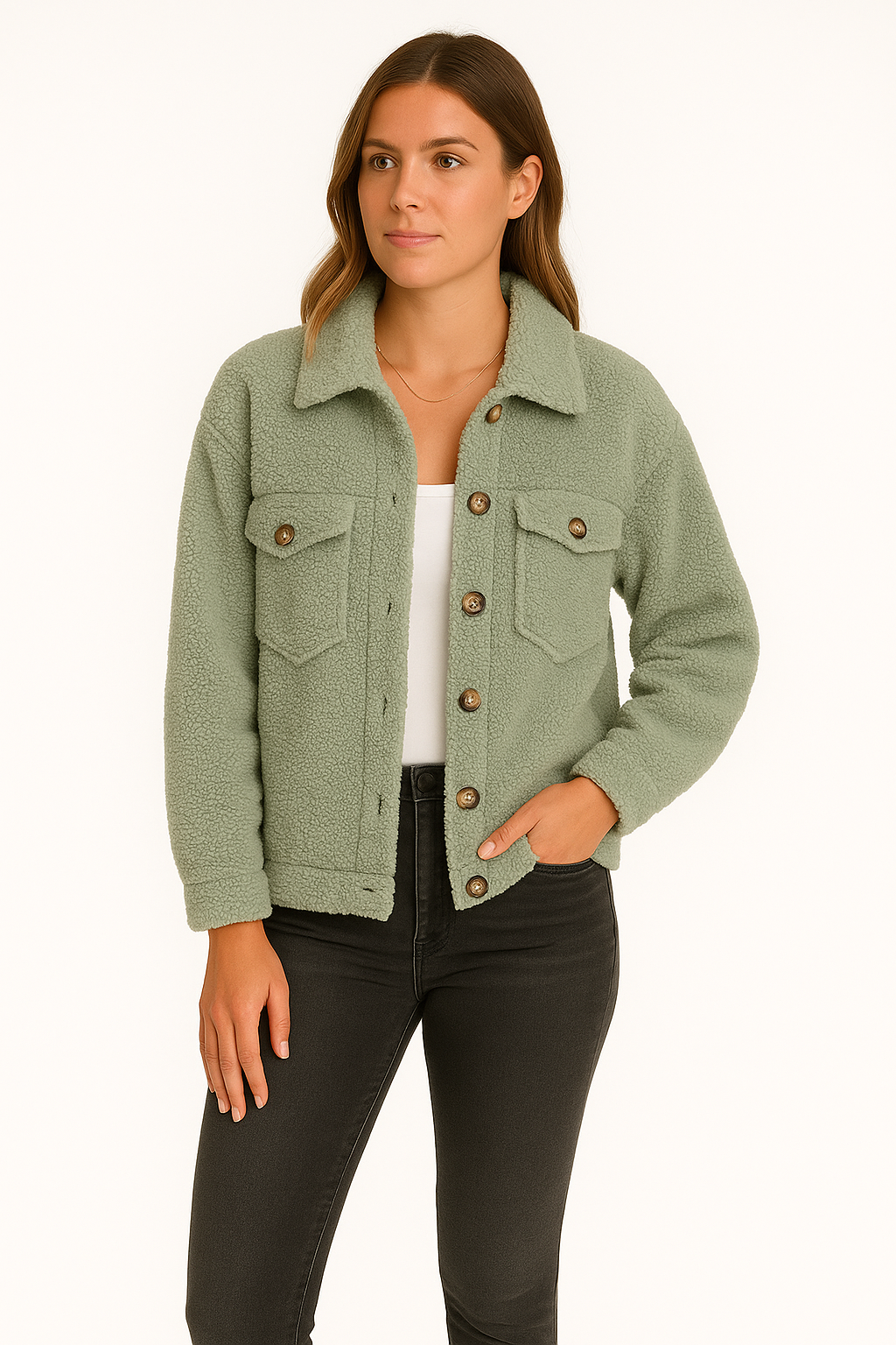 Blusa Casaco Feminino