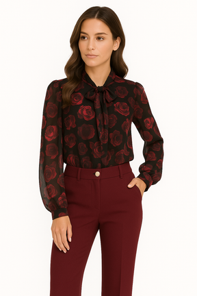 Blusa Feminina Floral