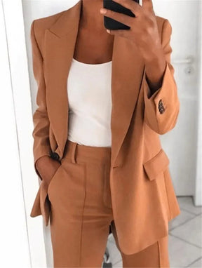 Conjunto Sevilla – Blazer + Calça com Corte Sofisticado e Caimento Perfeito
