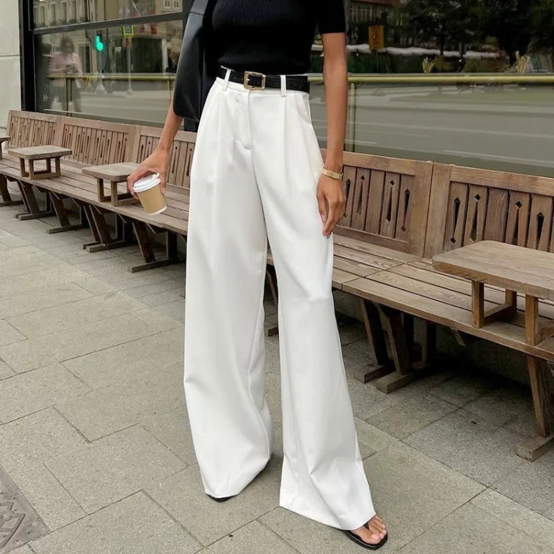 Calça Feminina de Verão Branca