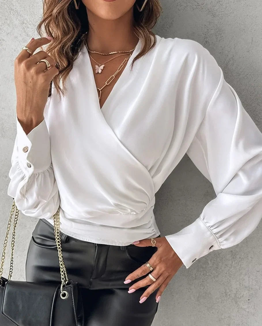 Camisa Feminina de Manga Longa