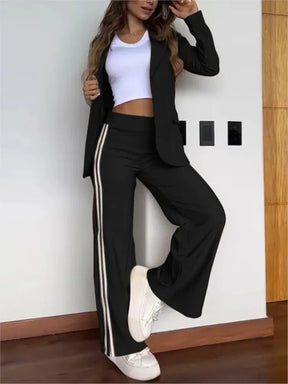 Conjunto Viena – Terno + Calça Feminino com Corte Europeu e Elegância Atual