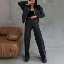 Conjunto Monique, casaco + Calça ( O Favorito do Inverno Europeu)