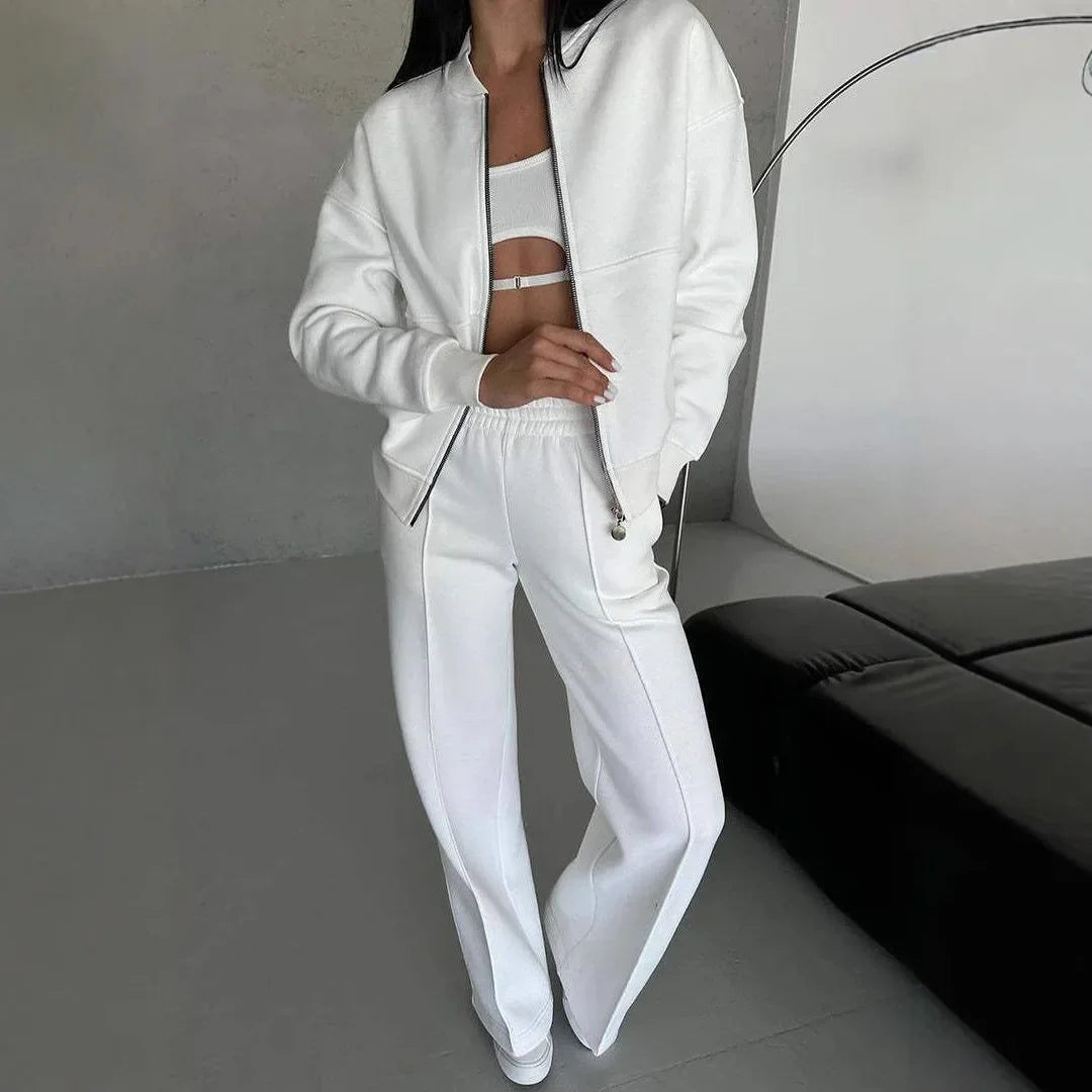 Conjunto Monique, casaco + Calça ( O Favorito do Inverno Europeu)