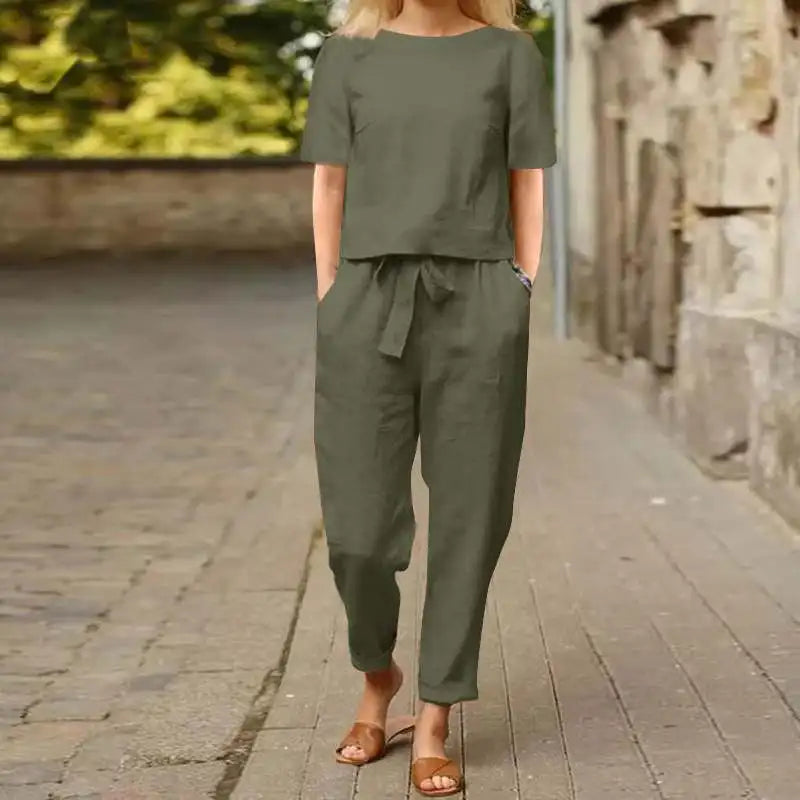 Conjunto Feminino – Blusa e Calça