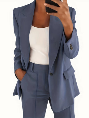 Conjunto Sevilla – Blazer + Calça com Corte Sofisticado e Caimento Perfeito