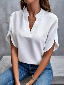 Blusa Feminina com Decote em V