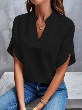 Blusa Feminina com Decote em V