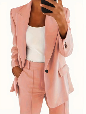 Conjunto Sevilla – Blazer + Calça com Corte Sofisticado e Caimento Perfeito