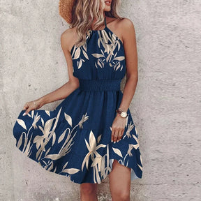 Vestido Floral de Verão Feminino