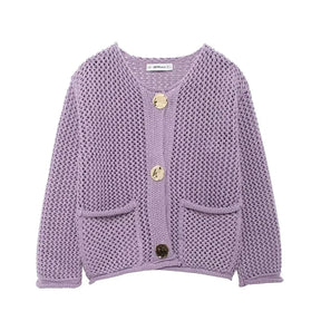 Cardigan Verona – ElegânciaAtemporal em Tricot Fino