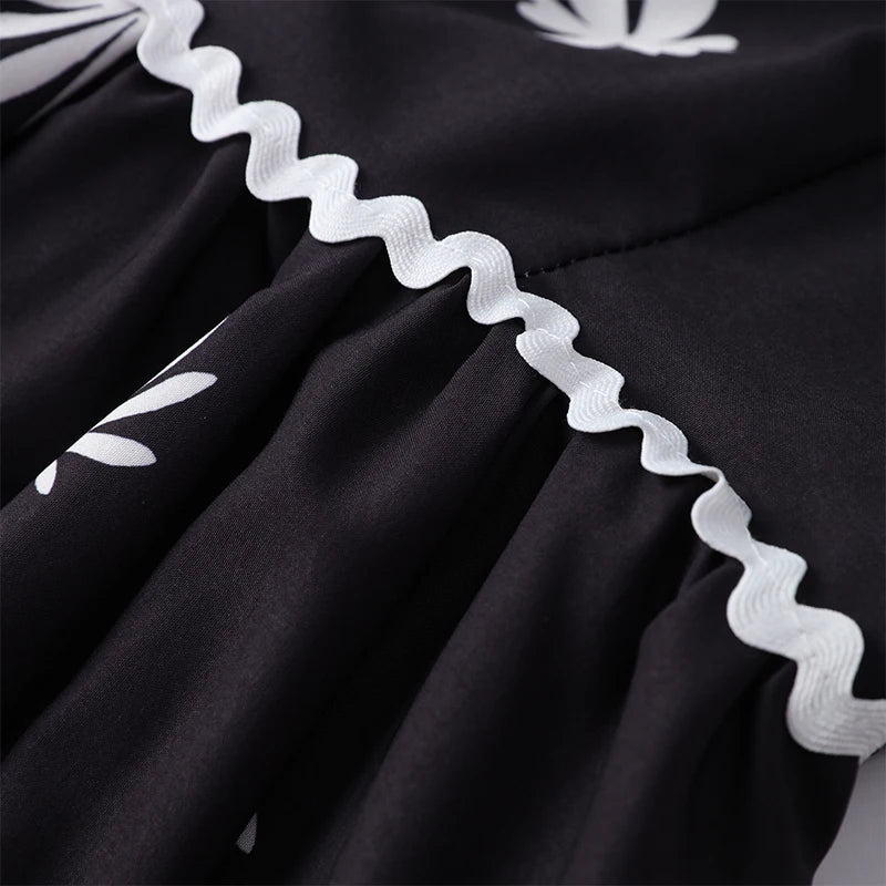 Vestido Vivienne Noir – Sofisticação da Alta Europa (Leve e Soltinho)