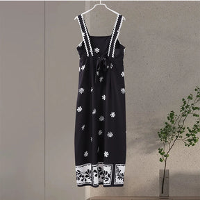 Vestido Vivienne Noir – Sofisticação da Alta Europa (Leve e Soltinho)