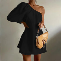 Vestido de Algodão - Ombro