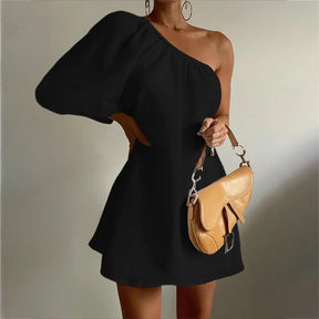 Vestido de Algodão - Ombro