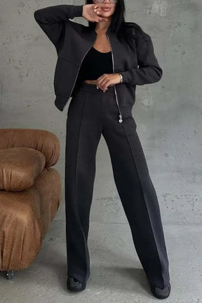 Conjunto Monique, casaco + Calça ( O Favorito do Inverno Europeu)
