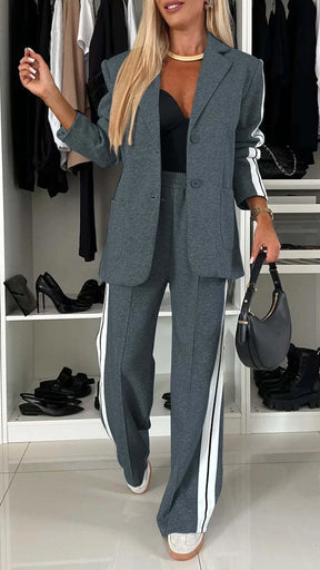 Conjunto Milano – Blazer + Calça Casual com Pegada Esportiva