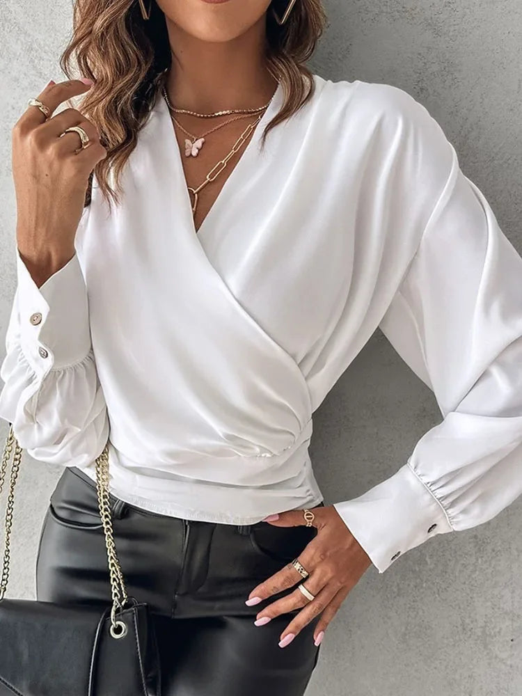 Camisa Feminina de Manga Longa