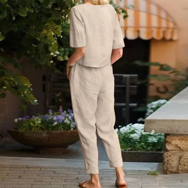 Conjunto Feminino – Blusa e Calça