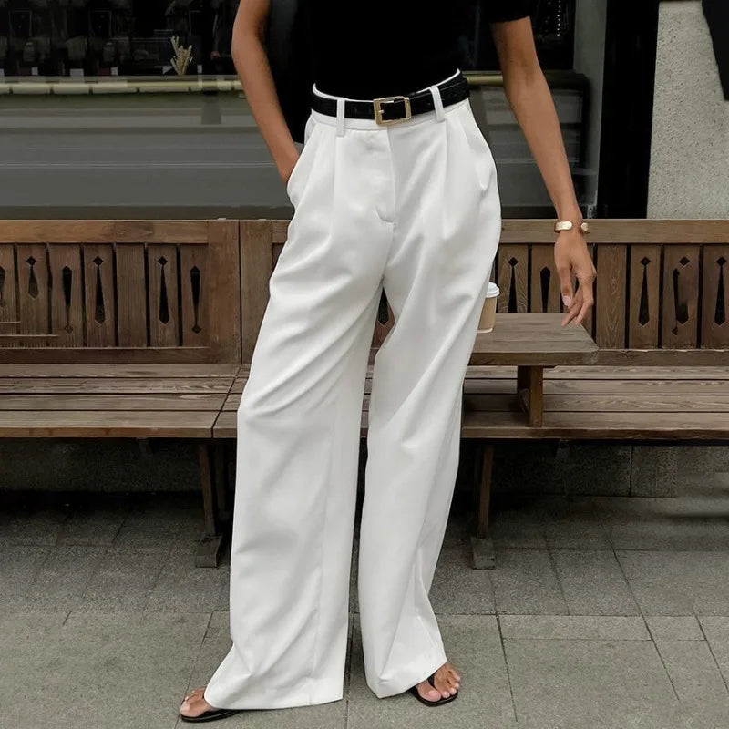 Calça Feminina de Verão Branca