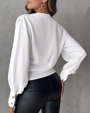 Camisa Feminina de Manga Longa